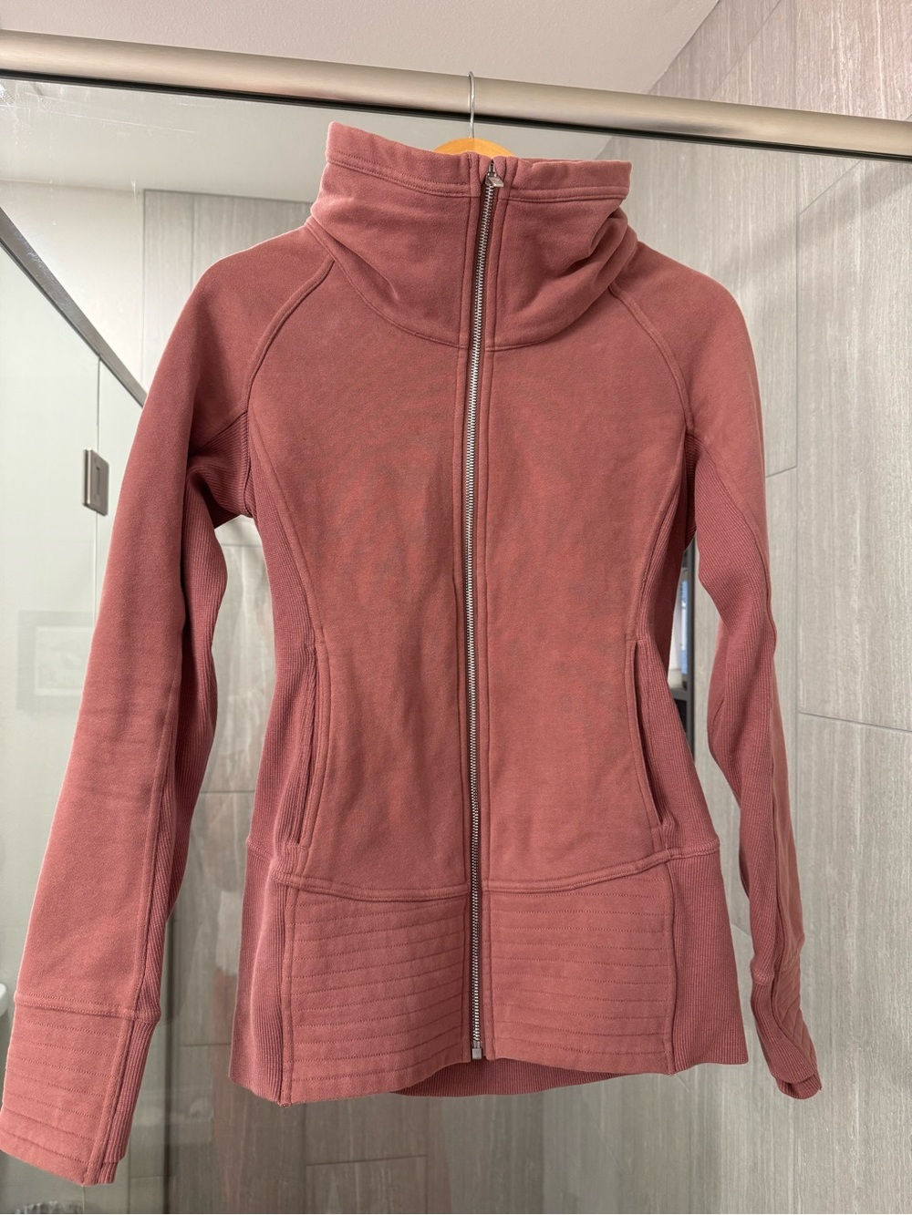 lululemon athletica Rose-Mauve Full-Zip jacket